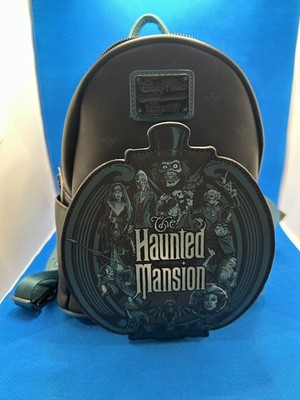 Haunted Mansion Glow in the Dark Loungefly Backpack Disney Parks 2022