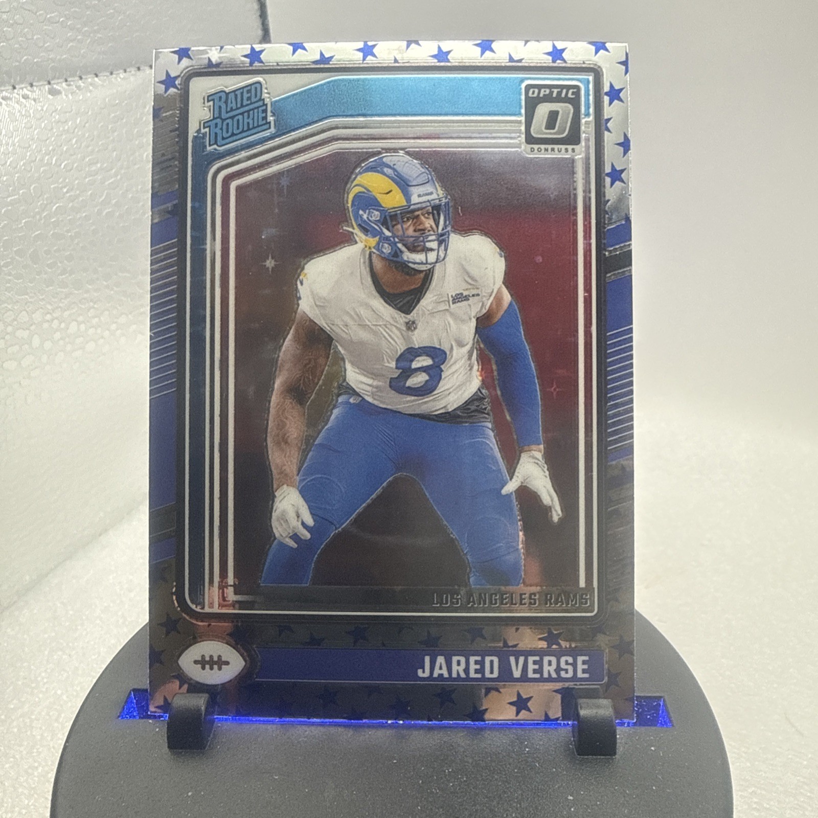 2024 Panini Donruss Optic - Rated Rookie Jared Verse #242 Stars Prizm (RC)