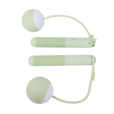 (Grün) Jump Rope Mit Counter Weighted Erwachsenen Skipping Rope Für Indoor UB