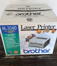 Brother HL-2040 Black White Printer Monochrome *New Open Box* See Details