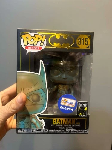Funko Pop! Vinyl: DC Universe - Batman Patina- Gemini Collectibles ( Excl #315