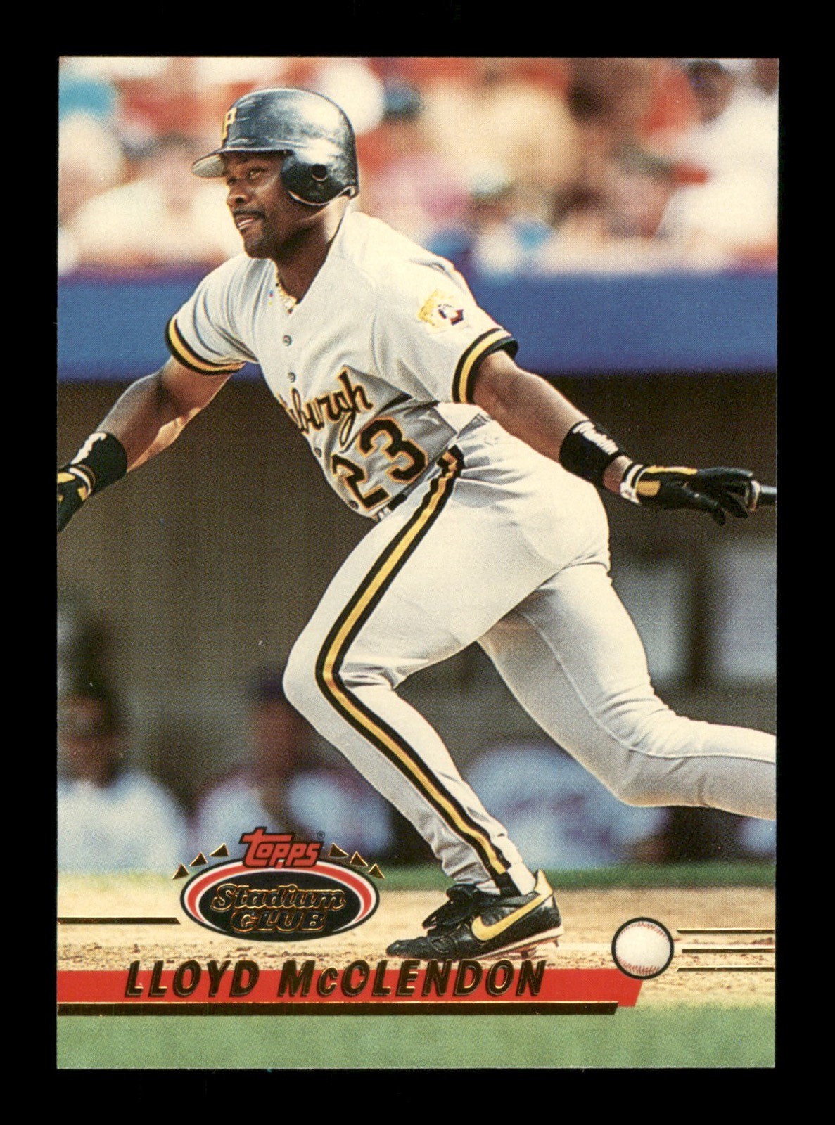 66 Lloyd Mcclendon C-1B-OF 23 Pirates 1993 Topps Baseball Sports Trading Card