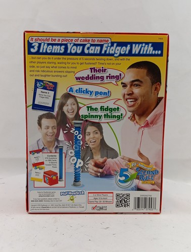 Five 5 Second Rule Game. Just Spit it Out! Bonus Questions NEW In Sealed Box - Picture 6 of 7