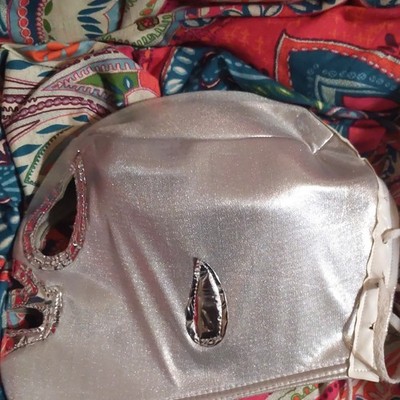 Silver  el santo Wrestling Mask Collectible for Wrestling Fans