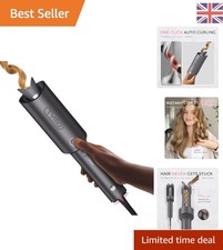 Safe & Easy 1-Inch CURLPRO Curling Iron - Anti-Tangle Design for Perfect Curls