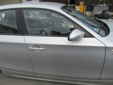 T�r vorne rechts Beifahrert�r - 354 Titansilber BMW 116i E81,E82,E8