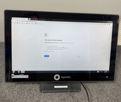 SpotOn Apexa GW 19'' Point Of Sale System Terminal Sold As Is READ!