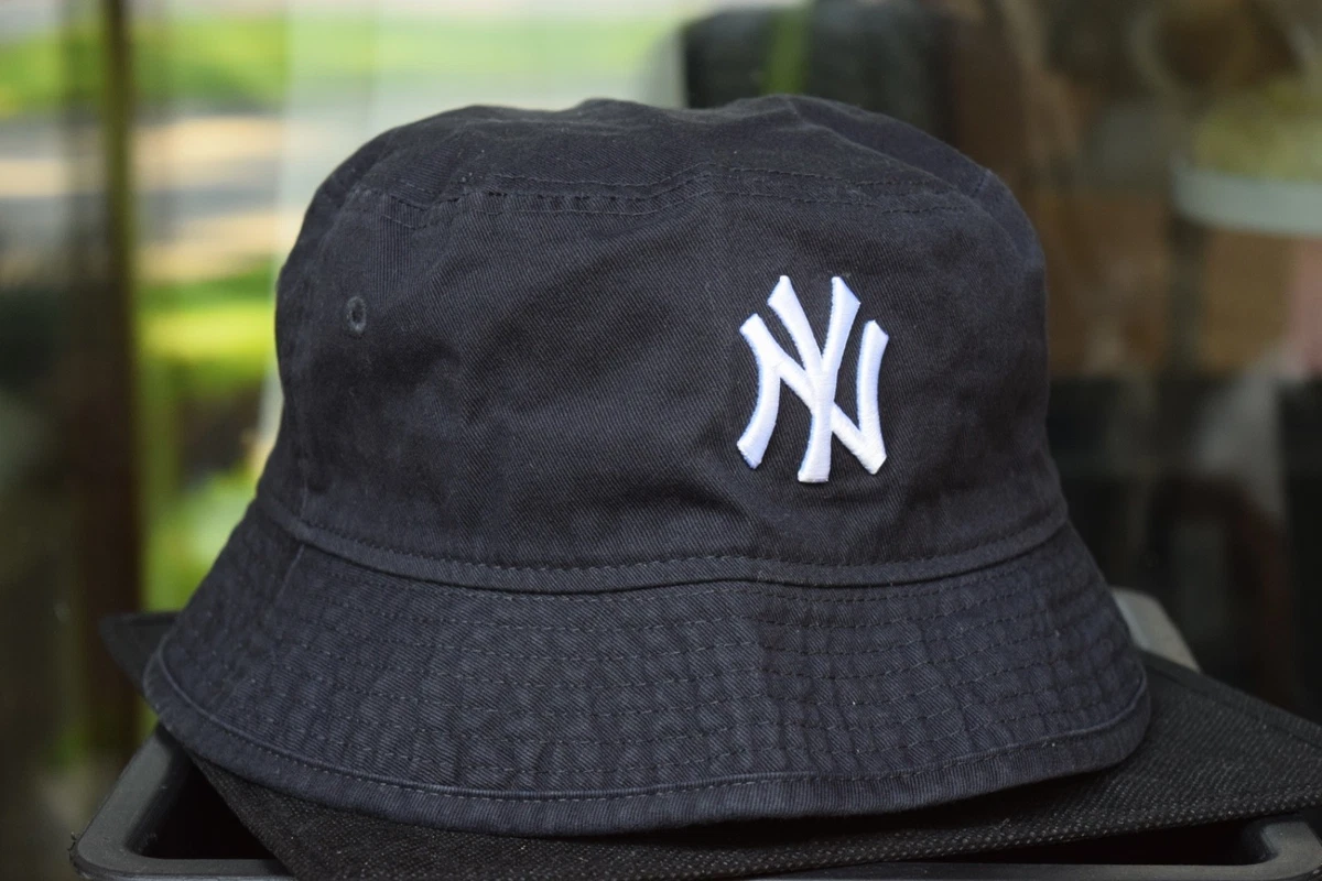 new york yankees bucket hat navy blue L-XL genuine new era | eBay
