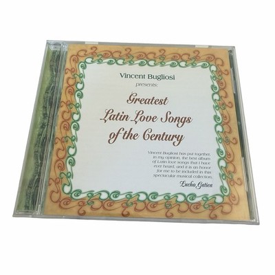 Greatest Latin Love Songs of the Century CD Vincent Bugliosi - Buy 3 Get 2 Free