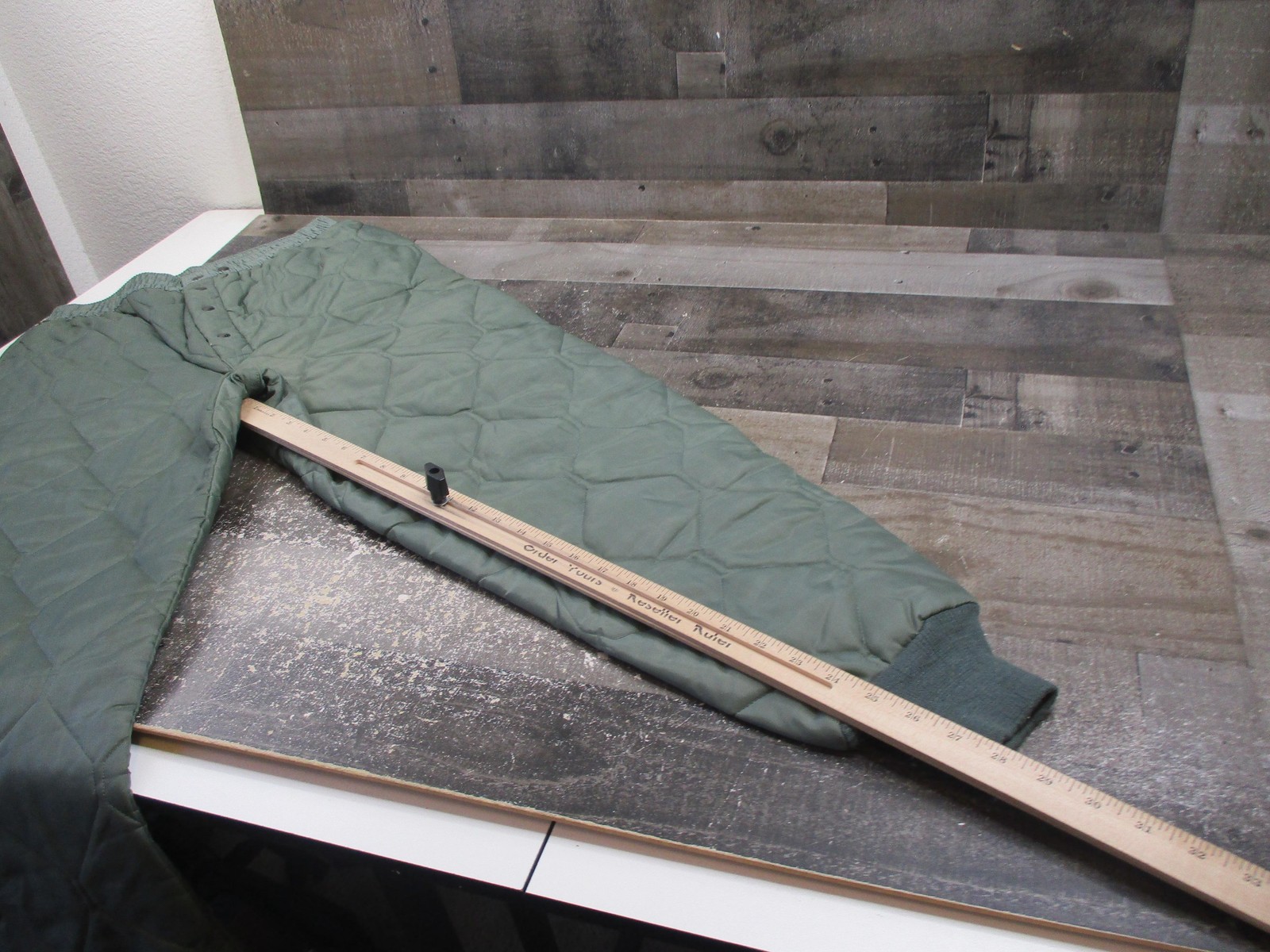 Military Quilted Cold Weather Pants Mens Medium Insulated Liner Elastic Waist