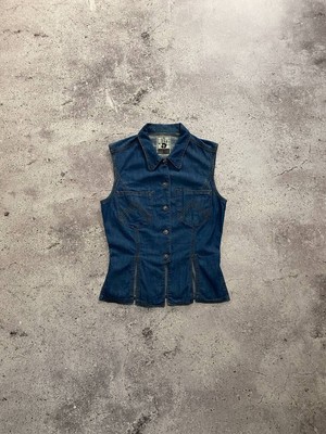 Gaultier Jeans JPG Vintage 90s Archive Rare Denim Vest | eBay