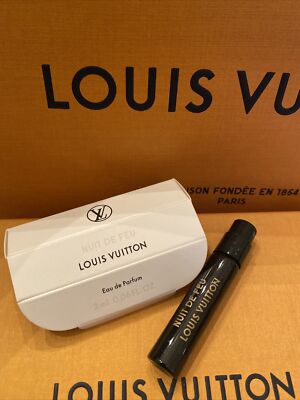 Louis Vuitton Nuit de Feu トラベルスプレー NEW Louis Vuitton Nuit De Feu Eau De Parfum Perfume 2ml Travel