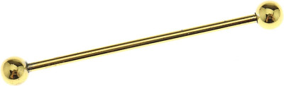 Stylish Men's Tie Bar Clip - 5.5cm Gold Collar Pin Accessory