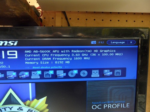 MSI A78M-E35 Motherboard With A8-5600K CPU FM2+ With I/O Shield - Picture 4 of 11