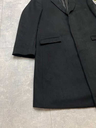 Chaqueta Abrigo Thierry Mugler Hombres Lana Cachemira Lux Hinks Mezcla Talla 56 - Imagen 3 de 22