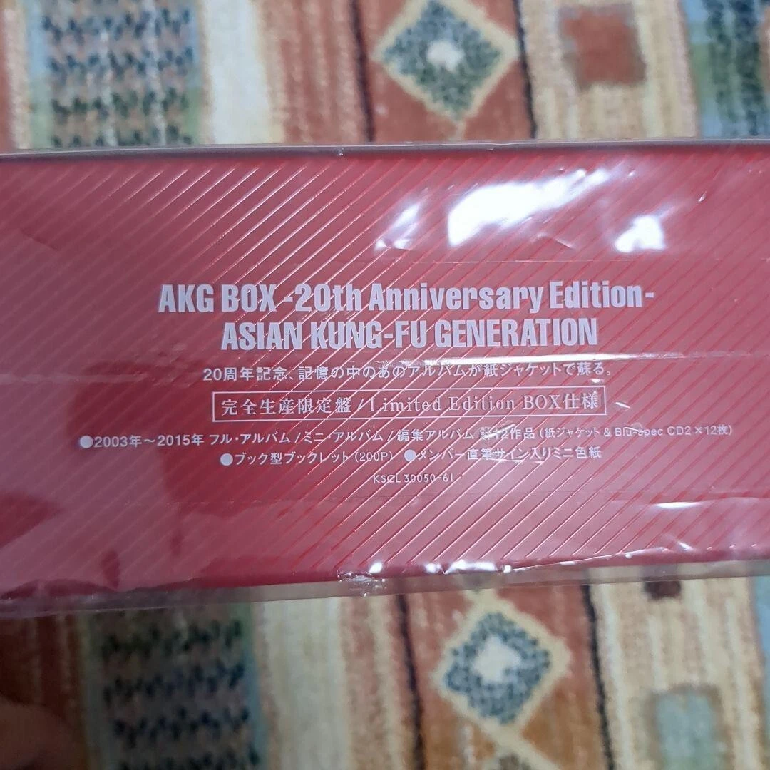 AKG BOX ASIAN KUNG-FU GENERATION 20th Anniversary Limited Edition Music 12 CD