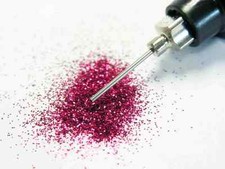 Magenta Ultra Fine Cosmetic Loose Body Glitter Precision Poof Bottle for Henna