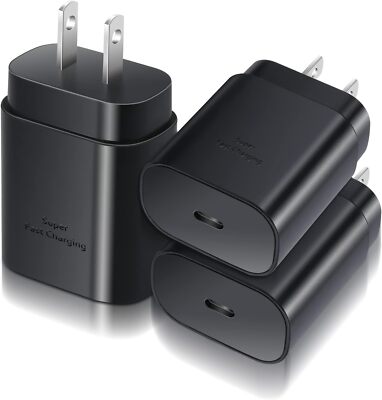 25W USB C Fast Wall Charger Type C Charger Block For Samsung Galaxy S23/22/21/20