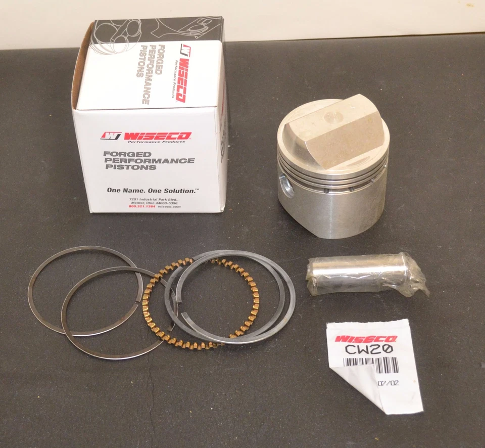 КОВАНЫЙ ПОРШЕНЬ WISECO 4011p1 HARLEY DAVIDSON ЖЕЛЕЗНАЯ ГОЛОВКА SPORTSTER 1000 1972 1985 - Изображение 2 из 2