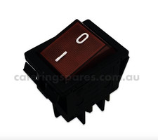COMMERCIAL DISHWASHER RED BIPOLAR SWITCH 16A 3319016