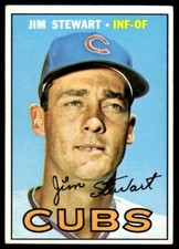 1967 Topps 26319* Jimmy Stewart Chicago Cubs #124
