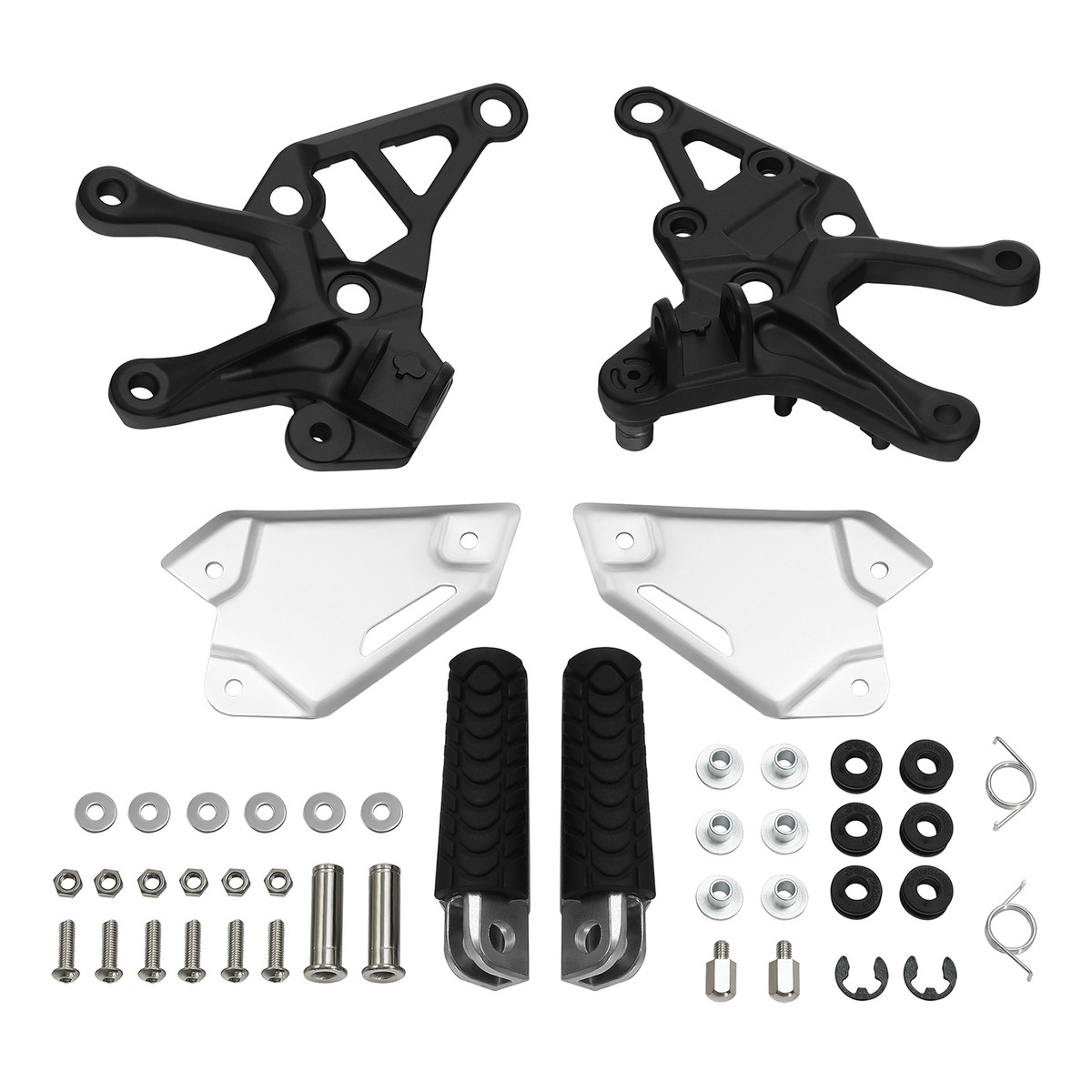 Front Driver Rider Footpeg Pegs Bracket Footrest Fit For