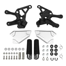 Front Driver Rider Footpeg Pegs Bracket Footrest Fit For Kawasaki Z900 2017-2024