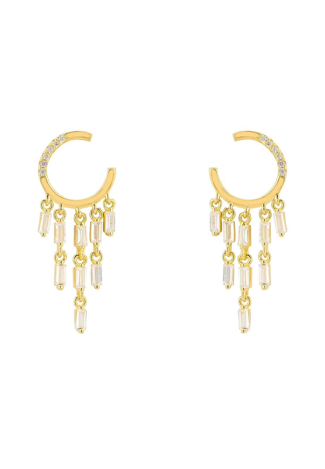 Cascata Cascade Orecchini a Goccia Oro