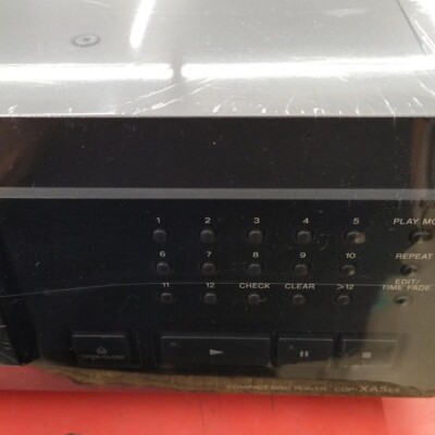 Sony CDP-XA5ES Compact Disc Player Black Good | eBay