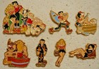 Lions Club Pins - LIL ABNER and FRIENDS Cartoon Characters  (7 pins)  — photo 1