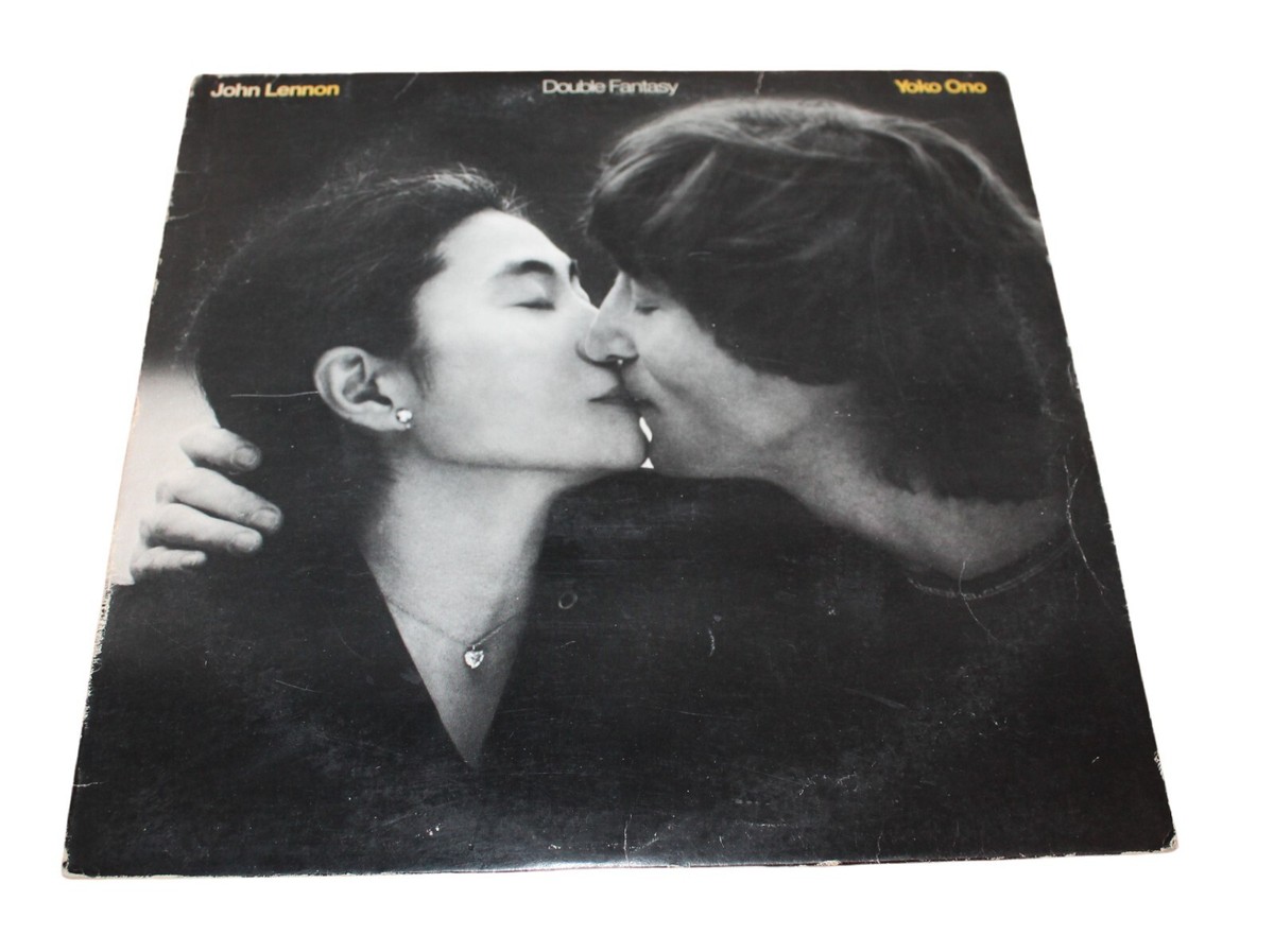 VINTAGE JOHN LENNON & YOKO ONO--DOUBLE FANTASY LP (1980