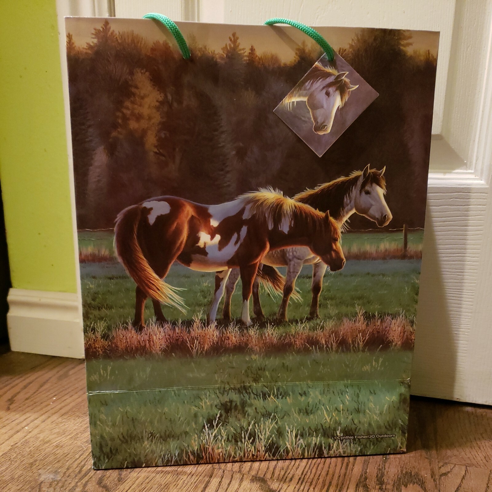 NEW Equestrian HORSE GIFT BAGS for holiday Birthday etc. 10x13x5" eBay