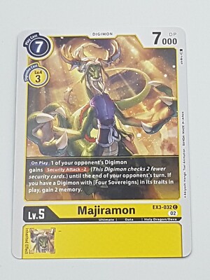 Digimon TCG Majiramon NM