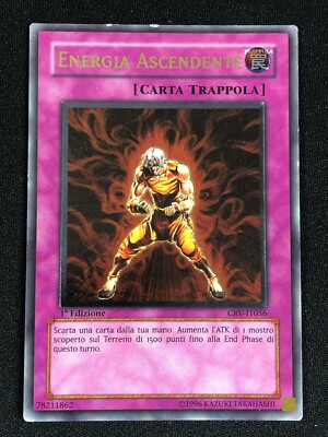 YUGIOH RISING ENERGY CRV-EN056 1ST ULTIMATE LIGHT PLAY ITALIAN