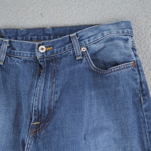 Vintage Y2K Lucky Brand Jeans Mens 34x33 Blue Denim Medium Wash Relaxed Fit - Picture 15 of 20