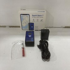 BrickHouse Security Spark Nano 7 LTE Micro GPS Tracker - Black/Blue   M-SN 