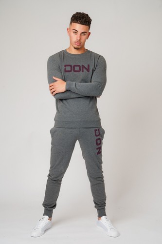 MENS SWEATSHIRT JUMPER PULLOVER JERSEY COTTON TOP CASUAL DESIGNER DON LEISURE - Picture 24 of 33