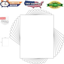 Versatile White 8.5x11 Photo Backing Boards - Perfect for Art  Presentation