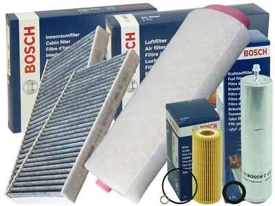 BOSCH & WEITERE MARKENHERSTELLER BOSCH BMW 5er E60 E61 525d 530d Filter Satz Set Filterpaket Inspektionskit 4-tlg