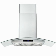 30Inch Kitchen Wall Mount Range Hood 700CFM Stainless Steel Kitchen Stove Vented