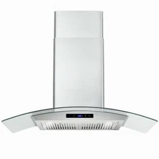 30Inch Kitchen Wall Mount Range Hood 700CFM Stainless Steel Kitchen Stove Vented