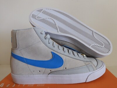 NIKE BLAZER MID '77 VNTG VINTAGE NRG EMB GREY FOG-PHOTO BLUE SZ 8 [CV8927-001]