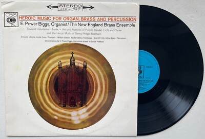 THE NEW ENGLAND BRASS ENSEMBLE Heroic Music for Organ, Brass and Percussion VG++