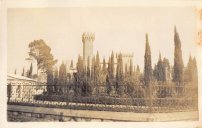 Vintage 1945 Torre del Gallo Tower Florence 1940s Photo Italy Arcetri Hill