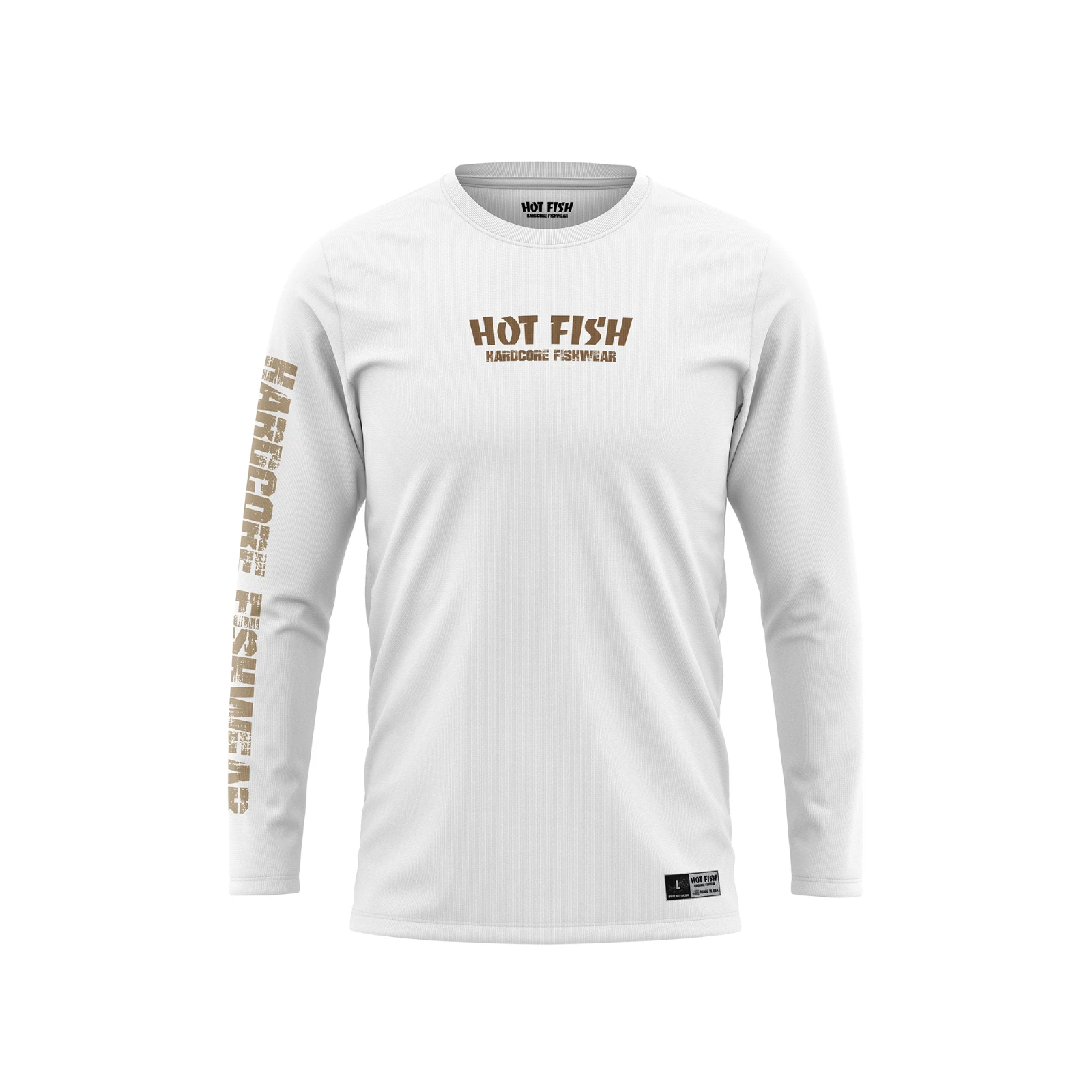 HOT FISH GROUPER - Men’s Long Sleeve Fishing Shirt – UPF Protection