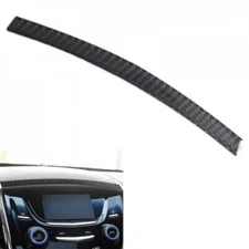 Real Carbon Fiber Interior GPS Navigation Control Strip Trim Fits 13-19 ATS