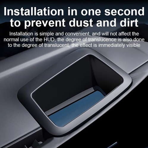 Cubierta protectora de pantalla HUD de coche para BMW Serie 6 G32 GT Head Up reflectante - Imagen 12 de 14
