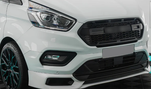 FRONT GRILLE WITH LETTERS FOR FORD TRANSIT CUSTOM 2018 - 2023 - Picture 2 of 3