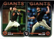 2024 Topps Update #US271 Erik Miller / Nick Avila RCOM, RC