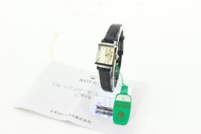 Rolex Ref 3408 18mm Square Watch 84ro711s | eBay